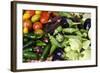 Fresh Organic Vegetables at a Farmers' Market, Savannah, Georgia, USA-Joanne Wells-Framed Photographic Print