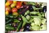 Fresh Organic Vegetables at a Farmers' Market, Savannah, Georgia, USA-Joanne Wells-Mounted Photographic Print