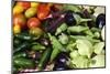 Fresh Organic Vegetables at a Farmers' Market, Savannah, Georgia, USA-Joanne Wells-Mounted Photographic Print