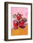 Fresh Paintainly Strawberries-Lucrecia Caporale-Framed Photographic Print