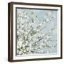 Fresh Pale Blooms II-Asia Jensen-Framed Art Print