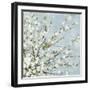 Fresh Pale Blooms II-Asia Jensen-Framed Art Print