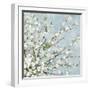 Fresh Pale Blooms II-Asia Jensen-Framed Art Print