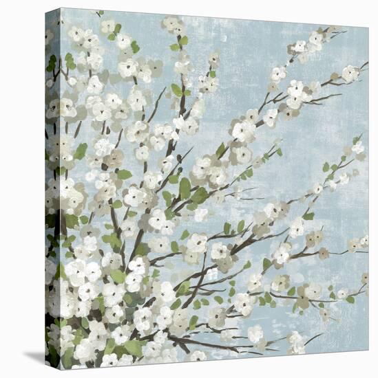 Fresh Pale Blooms II-Asia Jensen-Stretched Canvas
