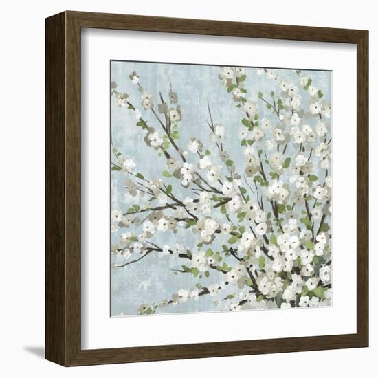 Fresh Pale Blooms III-Asia Jensen-Framed Art Print