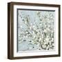 Fresh Pale Blooms III-Asia Jensen-Framed Art Print