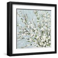 Fresh Pale Blooms III-Asia Jensen-Framed Art Print