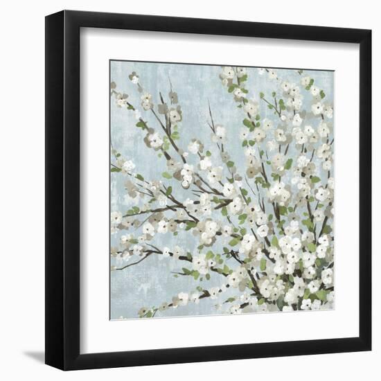 Fresh Pale Blooms III-Asia Jensen-Framed Art Print