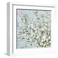 Fresh Pale Blooms III-Asia Jensen-Framed Art Print