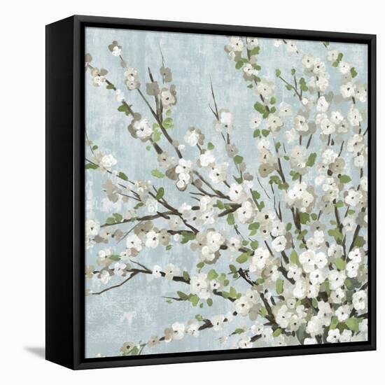 Fresh Pale Blooms III-Asia Jensen-Framed Stretched Canvas