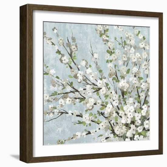 Fresh Pale Blooms III-Asia Jensen-Framed Art Print