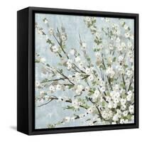 Fresh Pale Blooms III-Asia Jensen-Framed Stretched Canvas