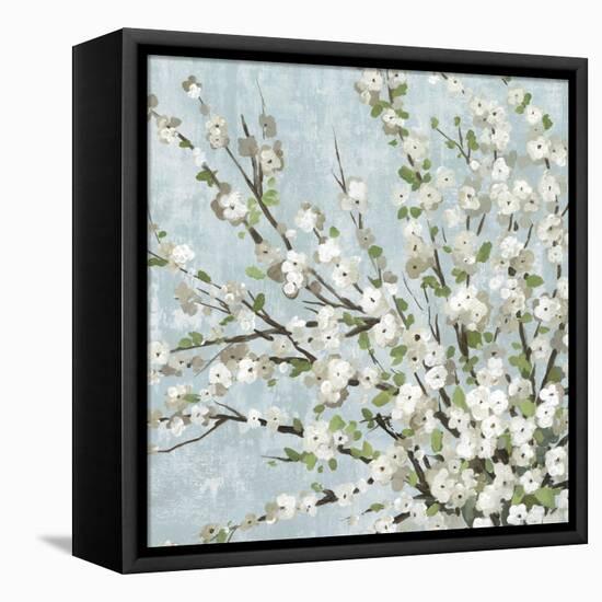 Fresh Pale Blooms III-Asia Jensen-Framed Stretched Canvas