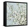 Fresh Pale Blooms III-Asia Jensen-Framed Stretched Canvas