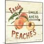 Fresh Peaches-David Cater Brown-Mounted Art Print
