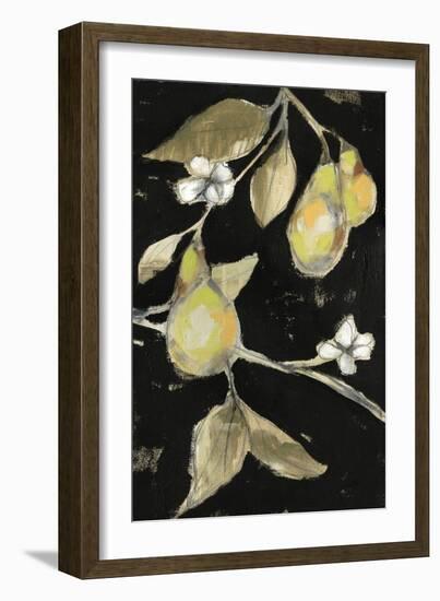 Fresh Pears II-Jennifer Goldberger-Framed Art Print