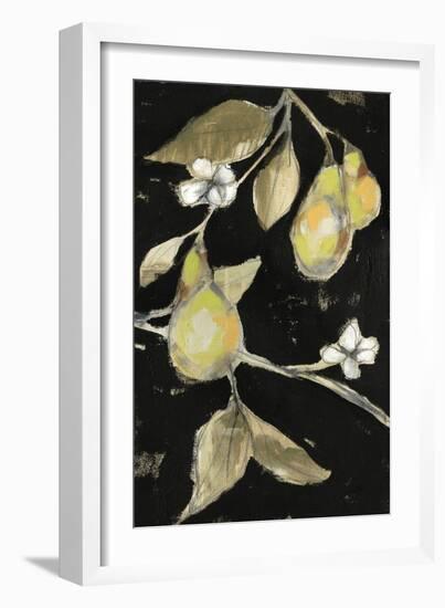 Fresh Pears II-Jennifer Goldberger-Framed Art Print