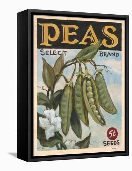 Fresh Peas-K. Tobin-Framed Stretched Canvas