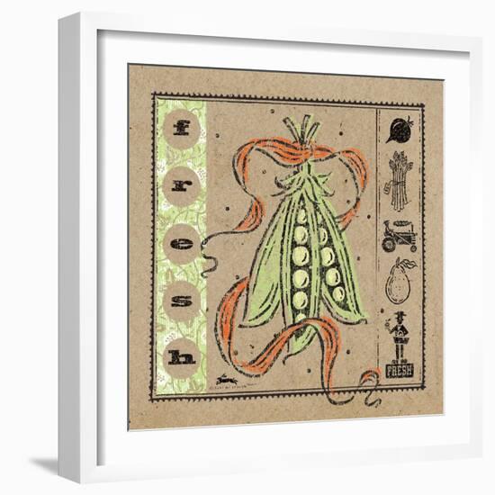 Fresh Peas-Sudi Mccollum-Framed Art Print