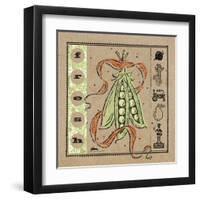 Fresh Peas-Sudi Mccollum-Framed Art Print