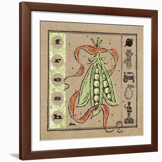 Fresh Peas-Sudi Mccollum-Framed Art Print