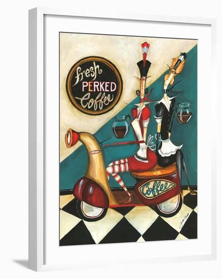 Fresh Perked Coffee-Jennifer Garant-Framed Giclee Print