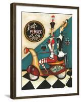 Fresh Perked Coffee-Jennifer Garant-Framed Giclee Print