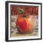 Fresh Picked Apple-Todd Williams-Framed Art Print