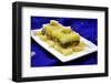 Fresh Pineapple Barfi-highviews-Framed Photographic Print