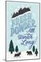 Fresh Powder All Winter Long-Ashley Santoro-Mounted Giclee Print