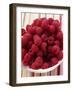 Fresh Raspberries in a Bowl-Foodcollection-Framed Photographic Print