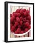 Fresh Raspberries in a Bowl-Foodcollection-Framed Photographic Print