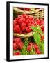 Fresh Raspberries in Two Baskets-Stuart MacGregor-Framed Photographic Print