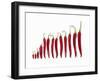 Fresh Red Chilli Peppers-null-Framed Photographic Print