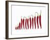 Fresh Red Chilli Peppers-null-Framed Photographic Print