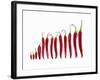 Fresh Red Chilli Peppers-null-Framed Photographic Print