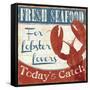 Fresh Seafood I-Pela Design-Framed Stretched Canvas