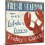 Fresh Seafood I-Pela Design-Mounted Art Print