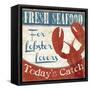 Fresh Seafood I-Pela Design-Framed Stretched Canvas