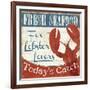 Fresh Seafood I-Pela Design-Framed Art Print