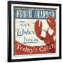 Fresh Seafood I-Pela Design-Framed Art Print