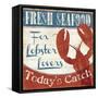 Fresh Seafood I-Pela Design-Framed Stretched Canvas