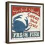 Fresh Seafood II-Pela Design-Framed Art Print