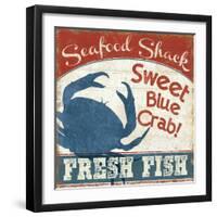 Fresh Seafood II-Pela Design-Framed Art Print