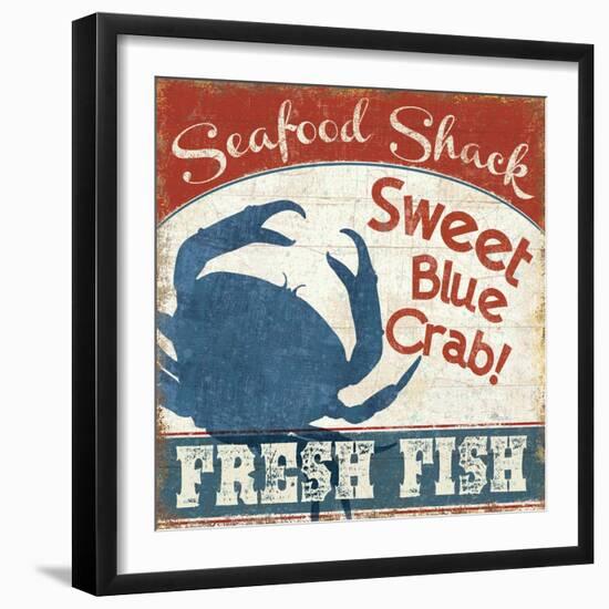 Fresh Seafood II-Pela Design-Framed Art Print