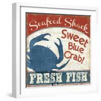 Fresh Seafood II-Pela Design-Framed Art Print