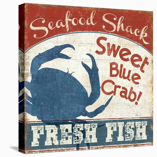 Fresh Seafood II-Pela Design-Stretched Canvas