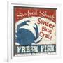 Fresh Seafood II-Pela Design-Framed Art Print