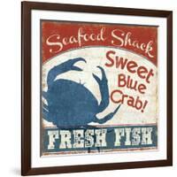 Fresh Seafood II-Pela Design-Framed Art Print