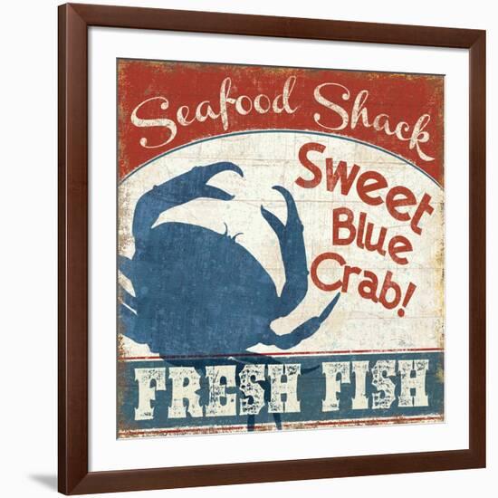 Fresh Seafood II-Pela Design-Framed Art Print